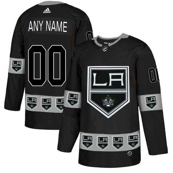 Customized Men's Los Angeles Kings Black Team Logos Fashion Adidas Jersey,We sell and wholesale Customized Men's Los Angeles Kings Black Team Logos Fashion Adidas Jersey on line form chian!